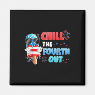 Aimant Chill Quart Out Crème Popsicle 4 Juillet Indep