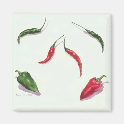 Aimant Chillies and Peppers 2005 (Devant)