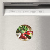 Aimant Chillies Chili Peppers Garlic Parsley (In Situ (Lave-vaisselle))