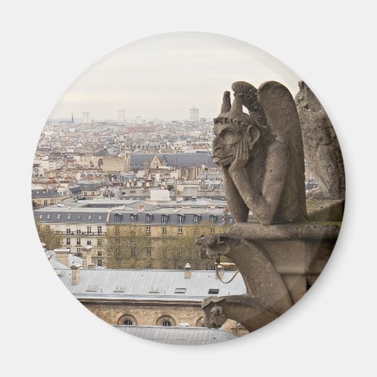 Aimant chimère Notre Dame de Paris (Devant)