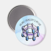 Aimant Chimie biologique Love Molecule Enseignant (Recto/Verso)