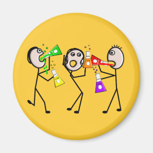 Aimant Chimie/personnages en allumettes cadeaux de