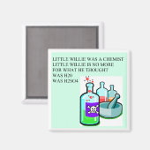 Aimant chimie petite willie rhyme (Recto/Verso)