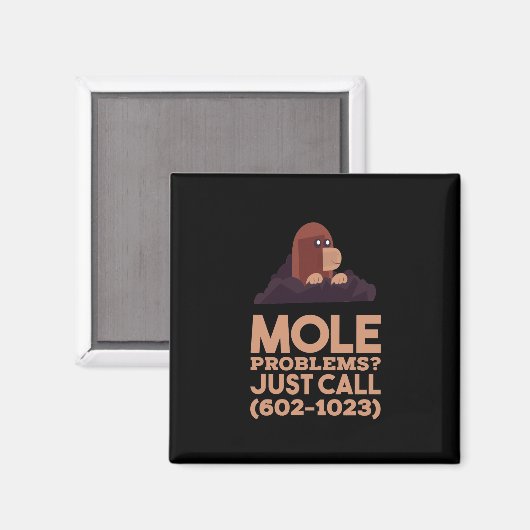 Aimant Chimie - Problèmes de mole (Recto/Verso)