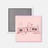 Aimant chimique | Magnet de la femme (Recto/Verso)