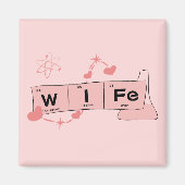 Aimant chimique | Magnet de la femme (Devant)