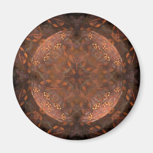 Aimant Chimmer en cuivre doré (Devant)