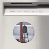 Aimant Chimney and Water Tower (par Charles Demuth) (In Situ (Lave-vaisselle))