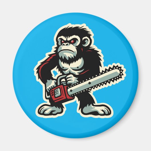 Aimant Chimp de scie (Devant)