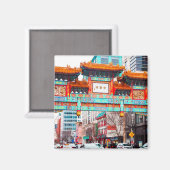 Aimant Chinatown à Washington DC. (Recto/Verso)
