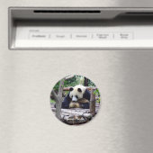 Aimant Chine, Chengdu, Panda géant (aimant) (In Situ (Lave-vaisselle))