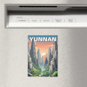 Aimant Chine de la forêt de pierre du Yunnan (In Situ (Lave-vaisselle))