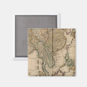 Aimant Chine et Inde (Recto/Verso)