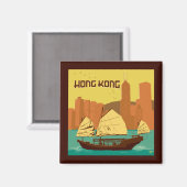 Aimant Chine | Hong Kong (Recto/Verso)