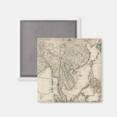 Aimant Chine, Inde, Asie (Recto/Verso)