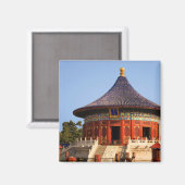 Aimant Chine, Pékin, Parc Tian Tan, Temple du Ciel, 2 (Recto/Verso)