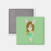 Aimant Chini Bunny (Recto/Verso)