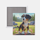 Aimant Chiot (Recto/Verso)