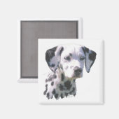 Aimant Chiot dalmate (Recto/Verso)