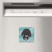 Aimant Chiot de pointeur noir (In Situ (Lave-vaisselle))