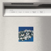 Aimant Chiots de Schnauzer miniatures (In Situ (Lave-vaisselle))