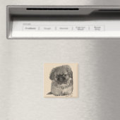 Aimant Chiots Pékinois (In Situ (Lave-vaisselle))
