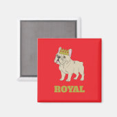 Aimant Chiots royaux (Recto/Verso)