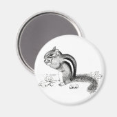 Aimant Chipmunk (Recto/Verso)