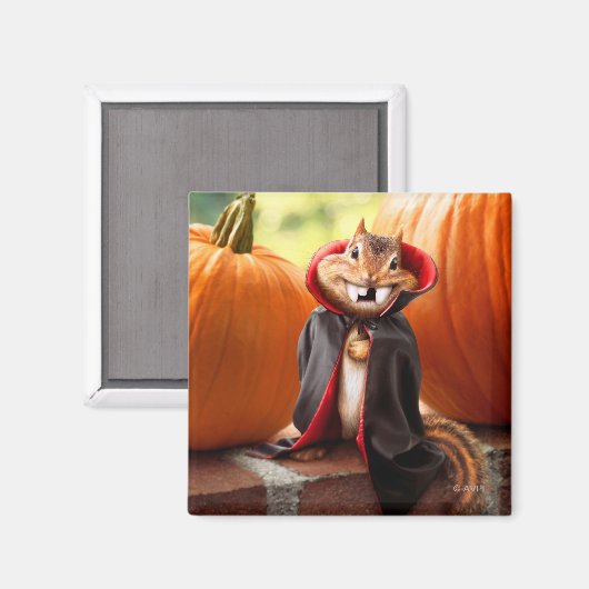 Aimant Chipmunk Vampire (Recto/Verso)