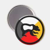 Aimant Chippewa Dodem Makwa (Recto/Verso)