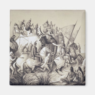 Aimant Chir Singh, Maharaja des Sikhs avec le roi des