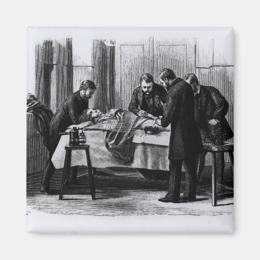 Aimant Chirurgie antiseptique, 1882 (Devant)