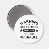 Aimant Chirurgie de l'épaule Humour amélioré (Recto/Verso)