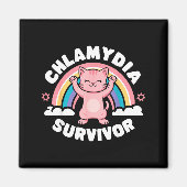 Aimant Chlamydia Survivor  (Devant)