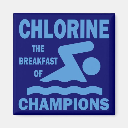 Aimant Chlorine Le petit déjeuner des champions (Devant)
