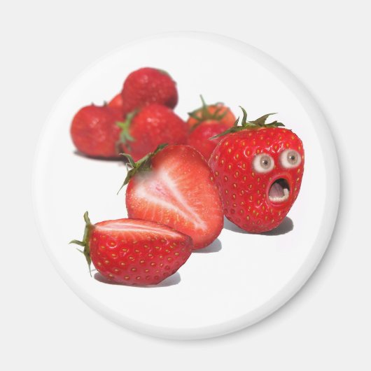 Aimant Choc de fraise (Devant)