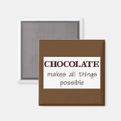 Aimant Chocolat (Recto/Verso)