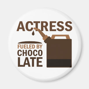 Aimant Chocolat cadeau de l'actrice