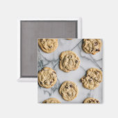 Aimant Chocolat Chip Cookie Motif Photo (Recto/Verso)