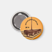 Aimant Chocolat couvert tous les jours (Recto/Verso)