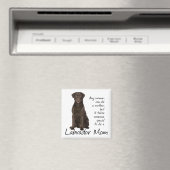 Aimant Chocolat Lab Maman (In Situ (Lave-vaisselle))