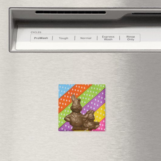 Aimant Chocolat lapins de Pâques (In Situ (Lave-vaisselle))