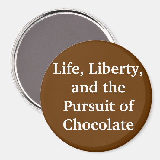 Aimant Chocolat Liberty (Recto/Verso)