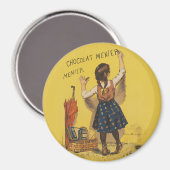 Aimant Chocolat Menier Petite fille Mur écriture (Recto/Verso)