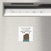 Aimant Chocolat mignon dit (In Situ (Lave-vaisselle))
