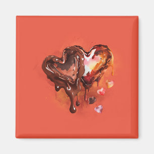 Aimant Chocolate Hearts
