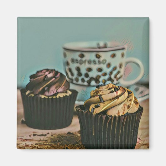 Aimant Chocolate ice cream (Devant)