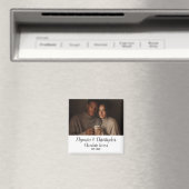 Aimant Chocolate Lovers Couple Established Photo Gift (In Situ (Lave-vaisselle))