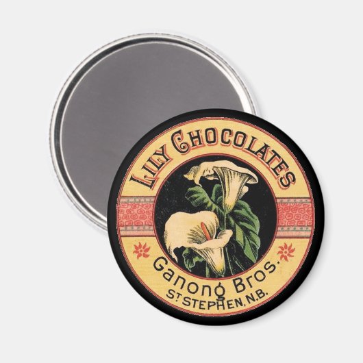 Aimant Chocolats Lily (Recto/Verso)