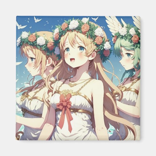 Aimant Choeur d'anime (Devant)